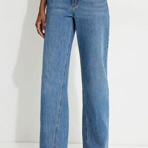Dynamite Dark Blue Twist Seam Jeans